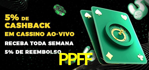 Promoções do cassino ao Vivo PPFF